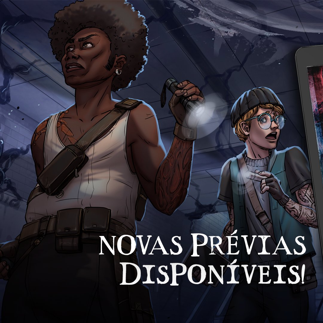 jamboeditora's tweet image. NOVAS PRÉVIAS DE SOBREVIVENDO AO HORROR DISPONÍVEIS! 👁️
Acesse a sua conta no site da Jambô, a aba "Downloads" e descubra o primeiro suplemento de #OrdemParanormalRPG!
➡️ jamboeditora.com.br
👇🧵