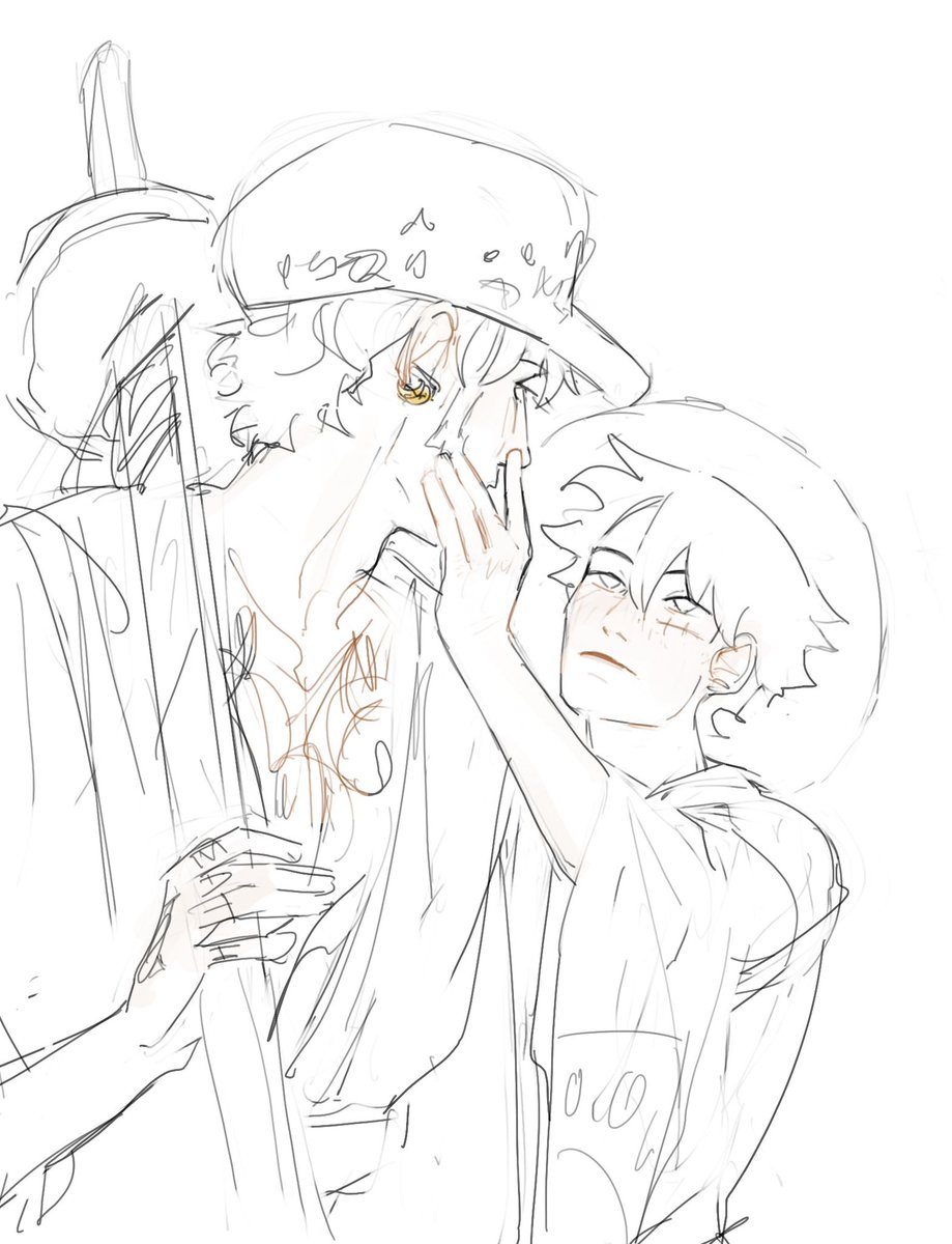 Urktola's tweet photo. Oh damn, he’s so cute 

#onepiece #lawlu https://t.co/Ju4nvIOVfP