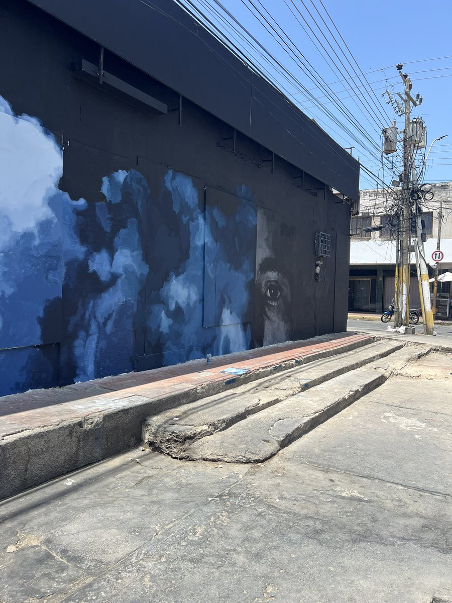 Estoy trabajando en un mural en Margarita en eso se acerca un señor diciendo: “Que triste que el artista trabaje por miseria” 

En esta proyecto estamos trabajando artistas para aprender de muralismo, aunque no estemos recibiendo una remuneración, lo hacemos porque nos apasiona