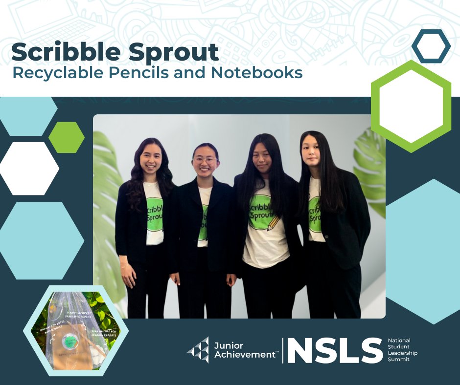 Up Next, is Scribble Sprout from JA of Northern California! Stayed tuned to learn more about the other teams who will be attending NSLS in Washington, D.C.  

Countdown: 4 days