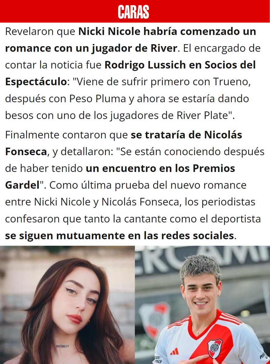 porquetendencia's tweet photo. "Nicki Nicole":
Por comentarios sobre ella y Nicolás Fonseca en #SociosDelEspectáculo https://t.co/P0gvgtr1Fb