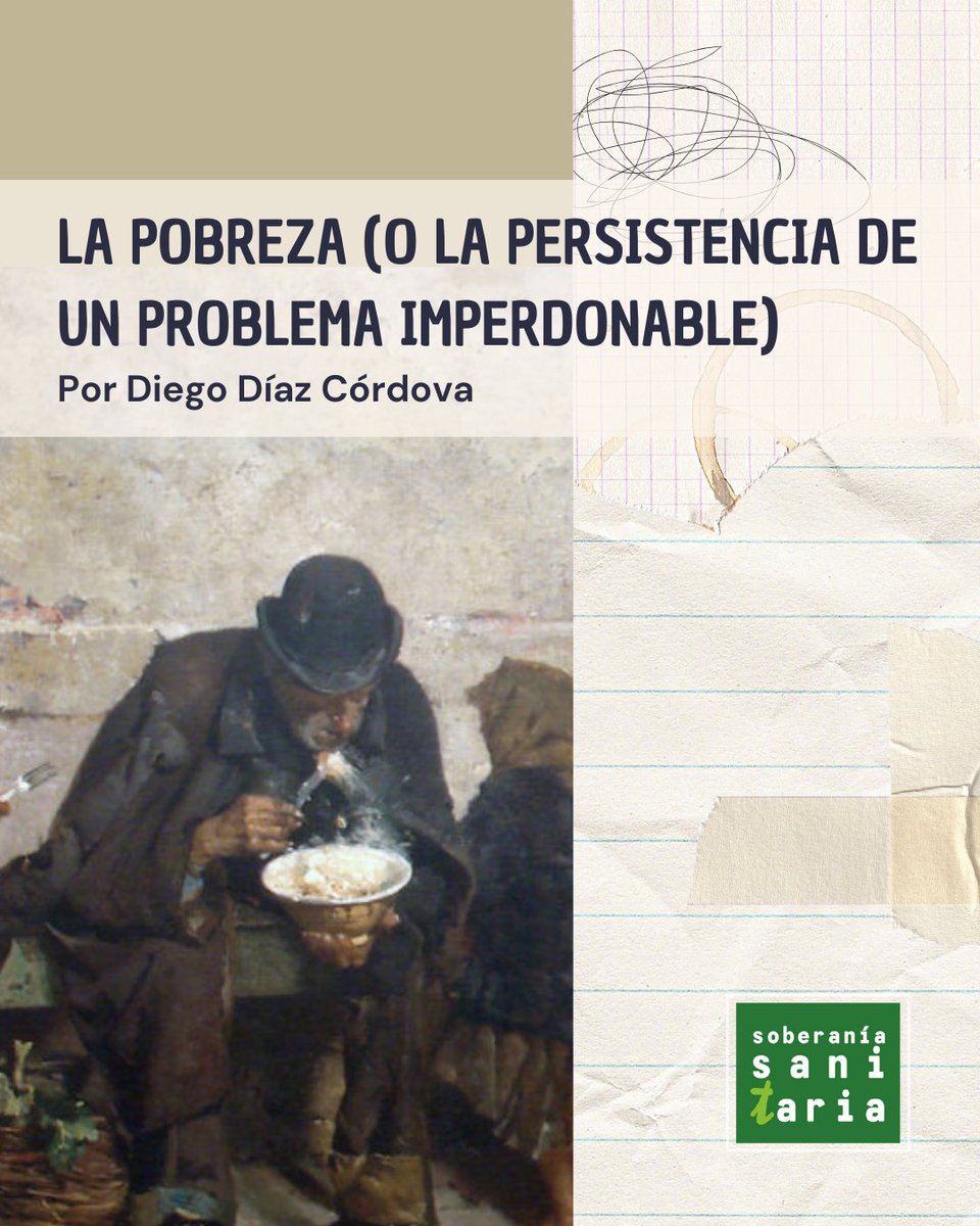 SoberaniaSalud's tweet photo. “Pobres hubo siempre” 🤔¿Qué tan cierto es? ¿Hablamos acaso desde el homo sapiens?
Diego Díaz Córdova escribe sobre mitos y verdades de la pobreza en un país productor de alimentos 
👉🏻https://t.co/8RhXjLBXS3 https://t.co/r3Q6tunaxC