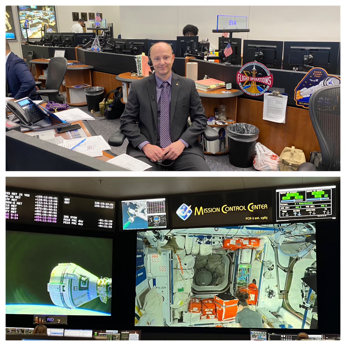 NASA Flight Directors (@nasafltdirector) on Twitter photo Butch and Suni, welcome to the city in the sky! Amazing job by all the teams involved, and 🤜🤛 to the ISS Flight Director Vincent LaCourt for his incredible leadership. <a href="/NASA/">NASA</a> <a href="/NASA_Johnson/">NASA's Johnson Space Center</a> <a href="/BoeingSpace/">Boeing Space</a> Butch and Suni, welcome to the city in the sky! Amazing job by all the teams involved, and 🤜🤛 to the ISS Flight Director Vincent LaCourt for his incredible leadership. <a href="/NASA/">NASA</a> <a href="/NASA_Johnson/">NASA's Johnson Space Center</a> <a href="/BoeingSpace/">Boeing Space</a>