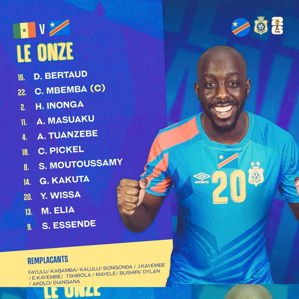 Les vrais Léopards depuis quel coin du Monde, attendez-vous la victoire de la RDC VS SÉNÉGAL ? #AllezyLesLéopards #RDC