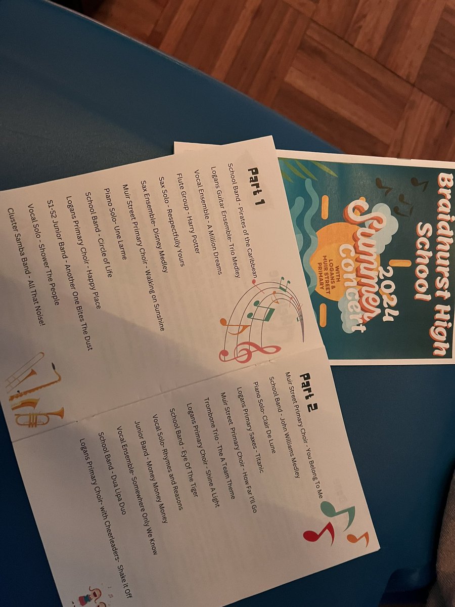 An amazing concert so far. Always enjoy the whole cluster approach with <a href="/braidhurst/">braidhursthighschool</a> <a href="/Logans_Primary/">Logans PS and NC</a> and <a href="/MuirStreetPS/">MuirStreetPS</a>