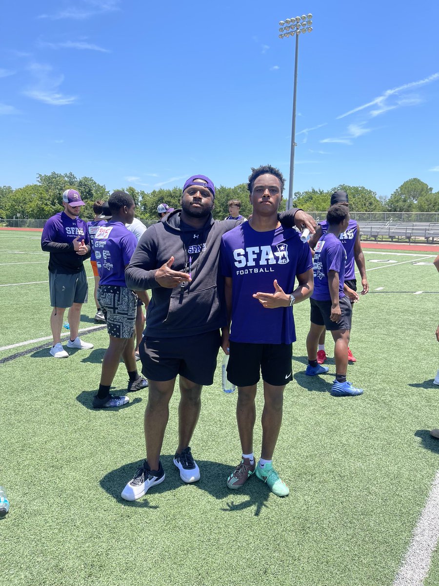 Jarvis “poodie” Solomon (@poodiesolo) on Twitter photo Had a great camp today with <a href="/SFA_Football/">Lumberjack Football</a> Thank you <a href="/CoachTrice8/">Marcus Trice</a> for the opportunity to compete and showcase my skills. Had a great camp today with <a href="/SFA_Football/">Lumberjack Football</a> Thank you <a href="/CoachTrice8/">Marcus Trice</a> for the opportunity to compete and showcase my skills.