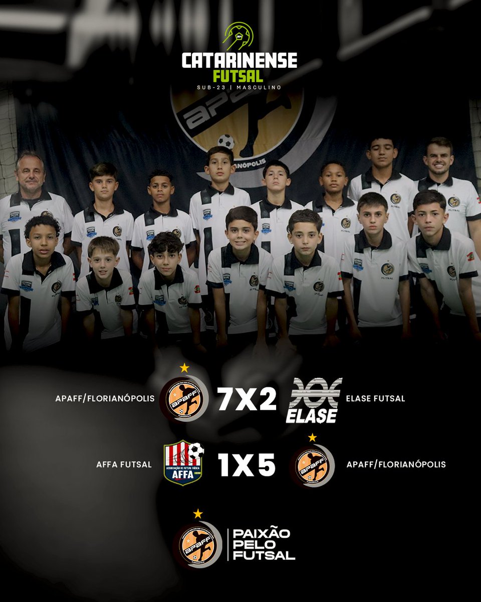 apafffloripa's tweet photo. 🏆⚽️ Confira os resultados da APAFF/Florianópolis categoria sub-13 no último final de semana! 💪🔥 

#APAFF #Futebol #Sub13 #Florianópolis #Orgulho #Determinação #Esporte https://t.co/9knArb3Kjz