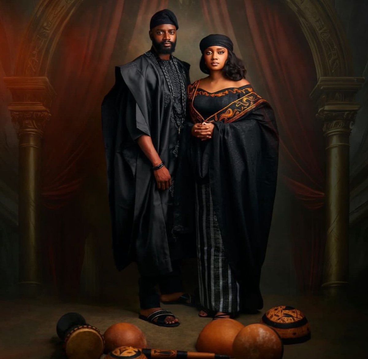 yabaleftonline's tweet photo. Reality TV star, Leo Da Silva and wife, Maryam, release their pre-wedding photos.
They had their traditional wedding in November 2023. https://t.co/KLnYTSbDdd