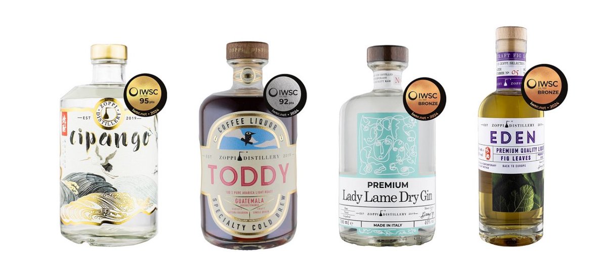 Dennis Zoppi's urban microdistillery has won a gold, a silver, and two bronze medals in the prestigious competition that awards the best spirits in the world. 

2024 edition of the International Wine &amp; Spirit Competition (IWSC). 
Good? Or Good?