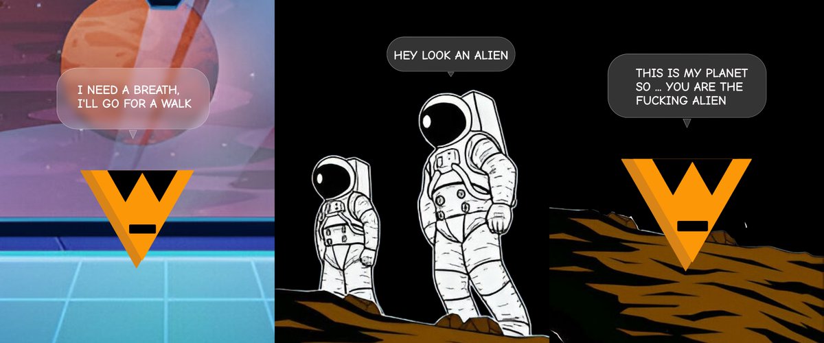 TycheR7SCrew's tweet photo. Ooh please humans !🤦👽

#comicweb #comicartist #digitalart #nftarti̇st #ETHTOKEN #bitcoins #SpaceStation https://t.co/22oTTiQDEk