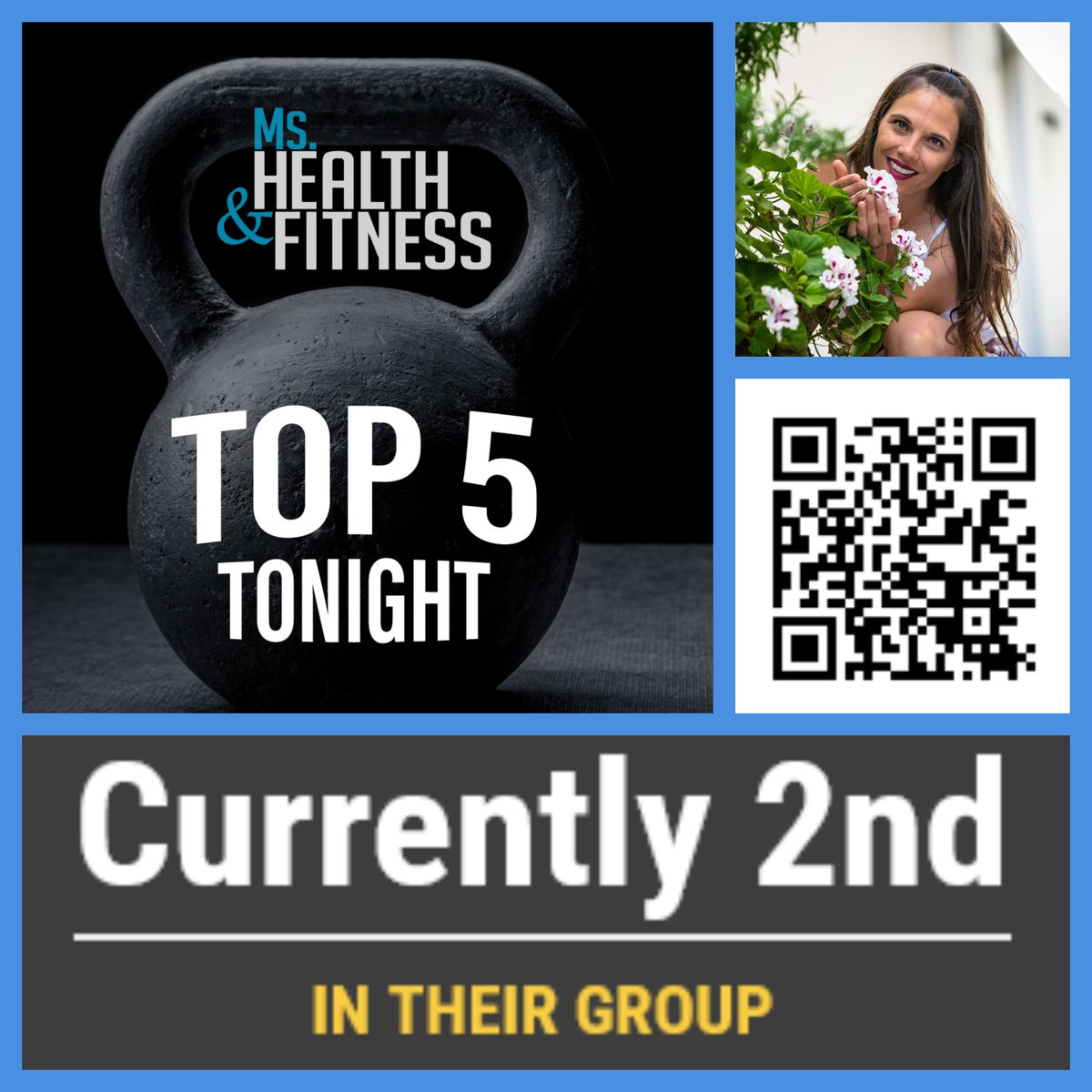 I was in 1st last night but went back down to 2nd this morning. Every vote counts! Keep the momentum going &amp; vote daily! Big thanks to those who have voted for me so far. I couldn't have gotten to this point without everyone's help &amp; support! 🗳️ VOTE HERE: mshealthandfit.com/2024/julie-dup…