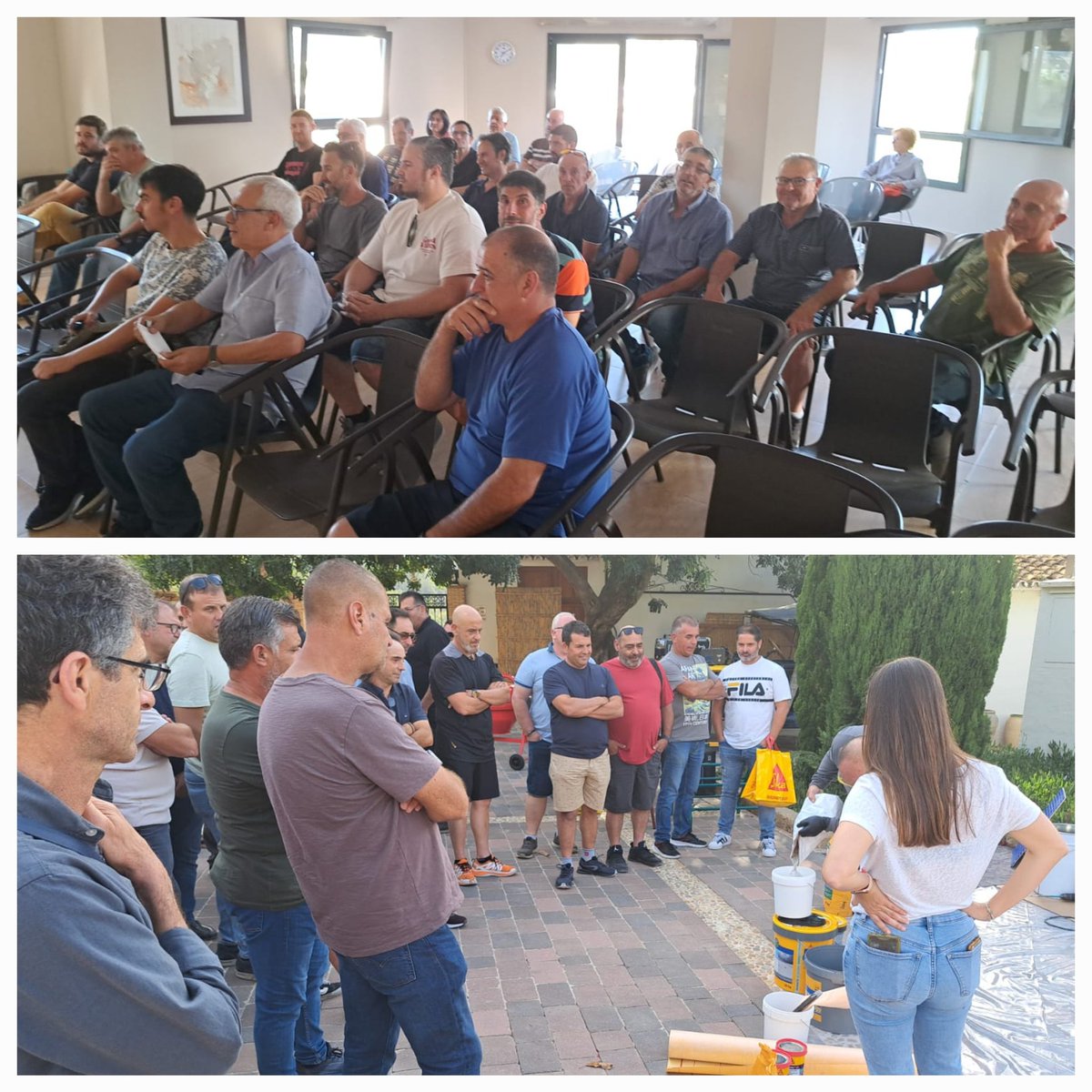 RafaTortajada's tweet photo. Terminamos dos semanas presentando y formando sobre las novedades 2024 @SikaSpain, gracias a todos los asistentes a las jornadas. https://t.co/DnByd2u05D