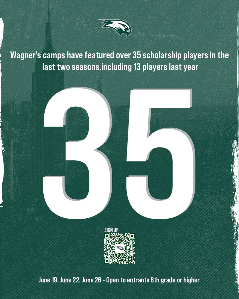 Compete to be next! 
wagnercollegefootball.totalcamps.com
#LetsFly