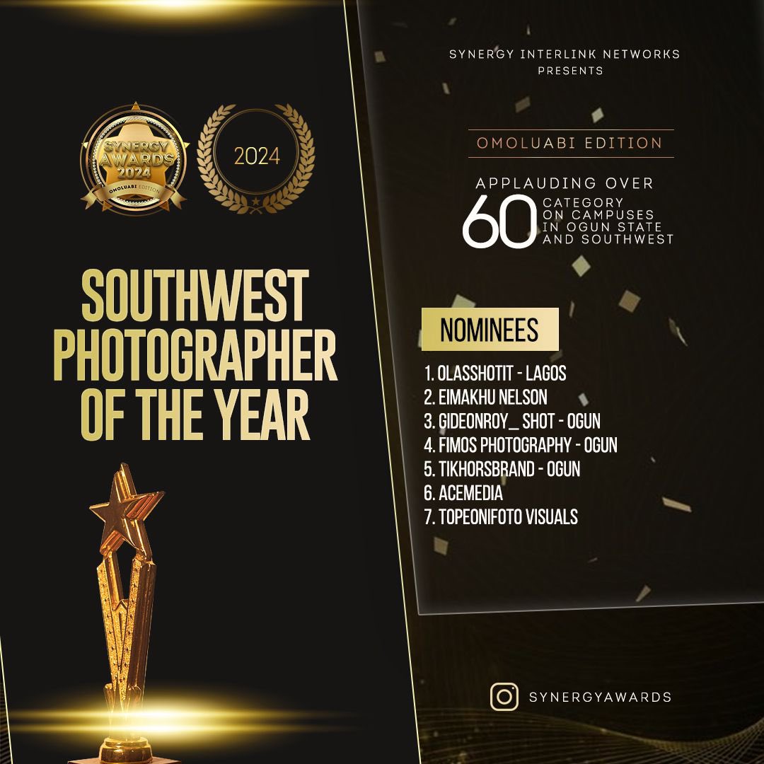Olasgraphics's tweet photo. Honored to be nominated for Southwest Photographer of the Year by Synergy Award 🥇🎉 Grateful for this recognition and excited for what's to come! Thank you to everyone who has supported Olasshotit! Let's keep capturing memories together! 📷 #SynergyAward #PhotographerOfTheYear https://t.co/bfcUkMh6gV