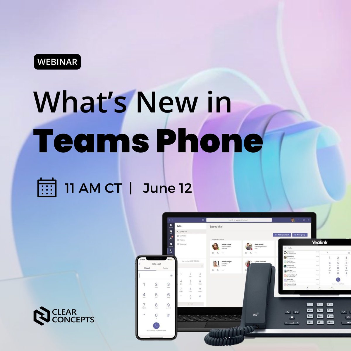 Is your current phone system feeling outdated and clunky? Join us for an engaging webinar where we’ll introduce you to #MicrosoftTeamsPhone, the all-in-one communication solution transforming how businesses connect &amp; collaborate. hubs.ly/Q02zTKgV0 #TeamsPhone #Microsoft365