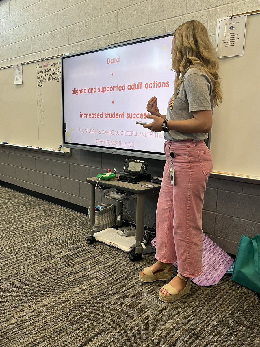Loved listening to <a href="/Lydiak98/">Lydia Sewell</a> discuss the importance of using data to drive your instruction and see growth in your students! #RISDITC24 #wearegators