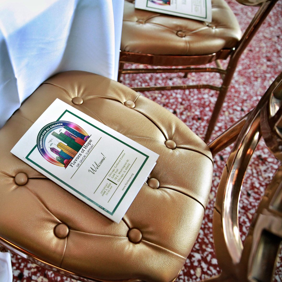 rainbowsforkids's tweet photo. Continuing our train of gratitude, today we would like to thank @nuagedesignsinc for their donation of beautiful and comfortable chairs to our Flavors of Hope event! #eventdesigns #chicago #gratitude https://t.co/5q3zhGdCqH