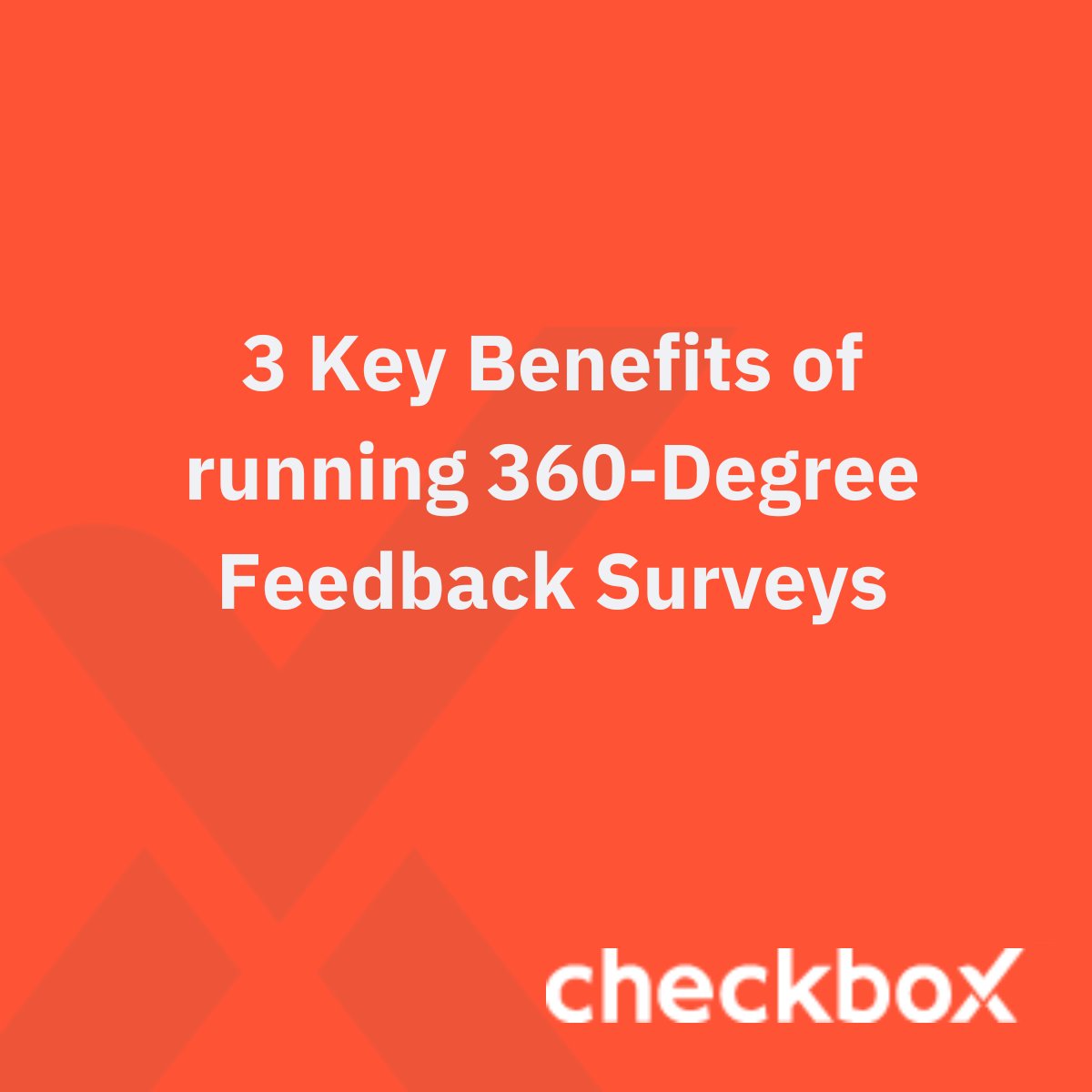 checkbox's tweet image. 🚀Boost your business with 360-degree #feedback #surveys! Gather holistic feedback to enhance collaboration, make data-informed decisions, and improve self-awareness. 📈 Use #Checkbox’s for easy survey personalization and actionable insights. 👉 bit.ly/4c9FnK9