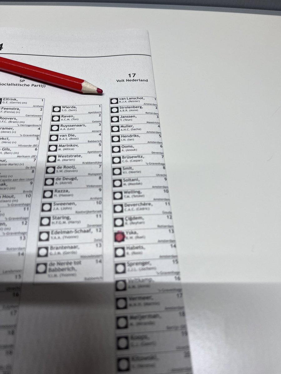 Wido (@widodh) on Twitter photo I just votes <a href="/VoltNederland/">Volt Nederland 👋</a> / <a href="/VoltEuropa/">Volt Europa</a> for a better and stronger EU. Not just for me, but for my kids as well! If you can, vote! #europakiest #EUelections2024 <a href="/EuParlement/">EuParlement</a> #EU I just votes <a href="/VoltNederland/">Volt Nederland 👋</a> / <a href="/VoltEuropa/">Volt Europa</a> for a better and stronger EU. Not just for me, but for my kids as well! If you can, vote! #europakiest #EUelections2024 <a href="/EuParlement/">EuParlement</a> #EU