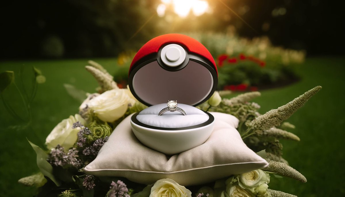 PokemonGOHubNet's tweet photo. Get Engaged or married at GO Fest 2024! 💍📷  Niantic is offering Trainers a special free Pokémon GO Proposal for couples that are planning to get engaged or married at GO Fest NY or Madrid!

Full details here 👉https://t.co/AyfqsNeaFL

Couples can reserve this electrifying experience and celebrate their love alongside friends, family, and fellow Trainers. Niantic will provide:

📷  a dedicated photographer to capture the perfect shot,
📷  special event access,
📷  and a gift to make your heart flutter.

Trainers are encouraged to email Niantic at player-stories@nianticlabs.com to learn more and make your love story a legendary one. We never though we will report a news item like this!