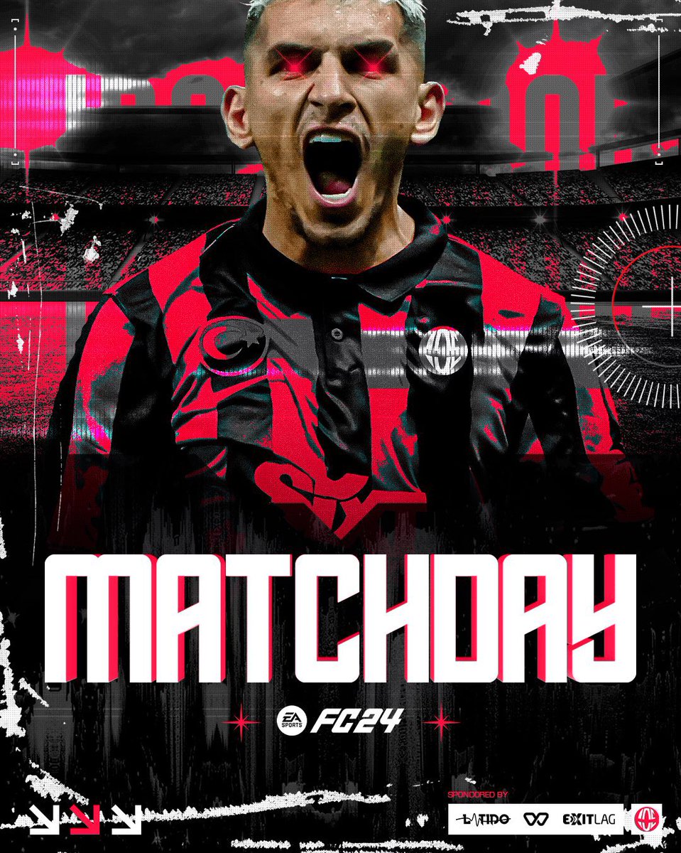 MATCHDAY | #EAFC24

🏆 | <a href="/OfficialVPG/">Virtual Pro Gaming</a> 

🏟️ | J40
🆚 | <a href="/Pandore_eFoot/">Pandore eFoot</a> 🇫🇷
⏰ | 21:45

🏟️ | J41
🆚 | <a href="/OfficialCSKALC/">CSKALC SPORTEC</a> 🇮🇹
⏰ | 22:15

🏟️ | Semifinales 
🆚 | <a href="/IKITeam/">IKI Team</a> 🇪🇸
⏰ | 23:45 

¡Partidos importantísimos, mucha suerte! 

#IDEsports ❤️🖤