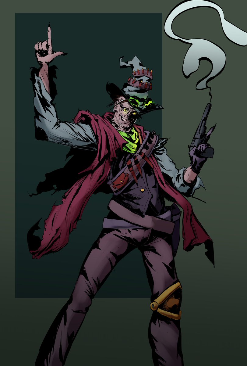Theuncannycrypt's tweet photo. Ever wondered what The Ghoul would look like as a fantasy setting gunslinger? #Falloutfanart #digitaldraw #clipstudio #artistoftwitter https://t.co/sCR3yjZTrN