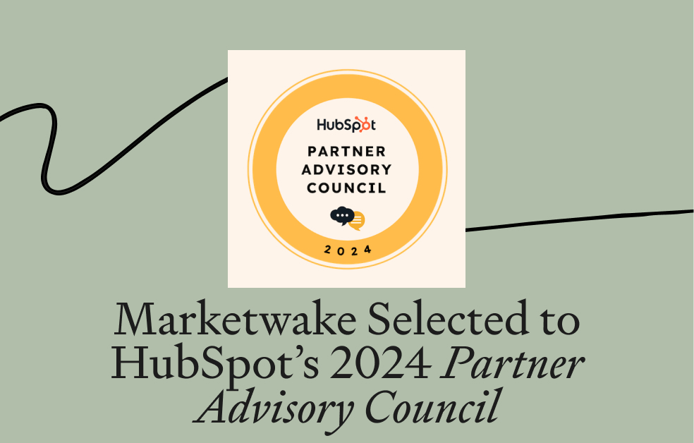 Exciting news 🍾 Marketwake has recently been named to <a href="/HubSpot/">HubSpot</a>'s 2024 Partner Advisory Council!

Learn more about this incredible opportunity: bit.ly/hubspotadvisory

#marketwake #marketingagency #hubspot #partnerships