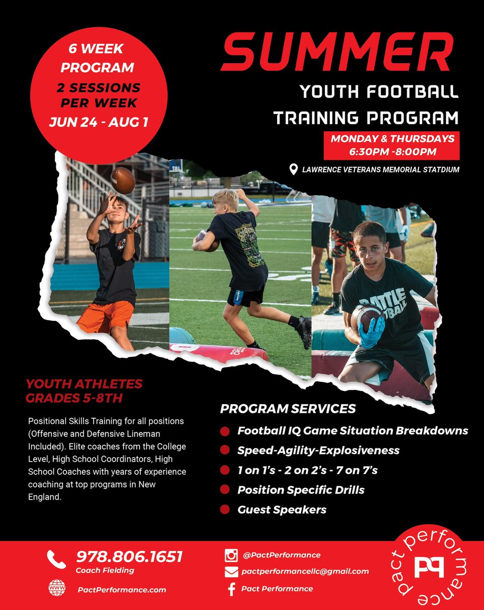 BRAND NEW Middle School Division Summer Field Session Program!!!
Registration Link in Bio and below

We are excited to launch our brand new Program for Grades 5-8 this summer. 

gomotionapp.com/team/nhpp/page…