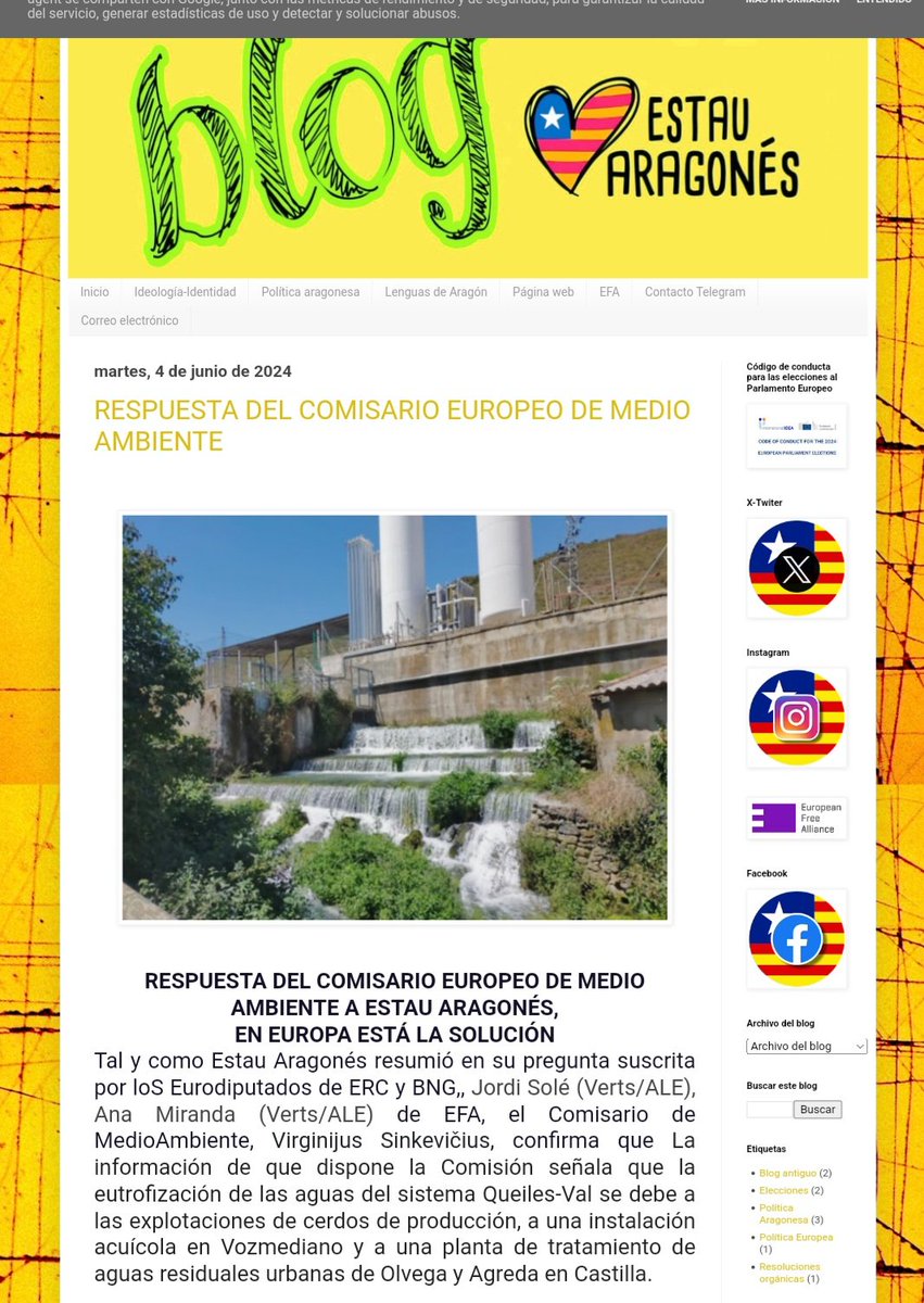 ASDEN_Soria's tweet photo. La #ComisiónEuropea señala que la eutrofización de las aguas del #Queiles #Val se debe a las explotaciones de #cerdos, a una instalación #Piscifactoria en Vozmediano y a una planta de tratamiento de #AguasResiduales urbanas de #Olvega #Agreda #Soria
https://t.co/rAAzyV4Rai https://t.co/gZZ9kyZtUK