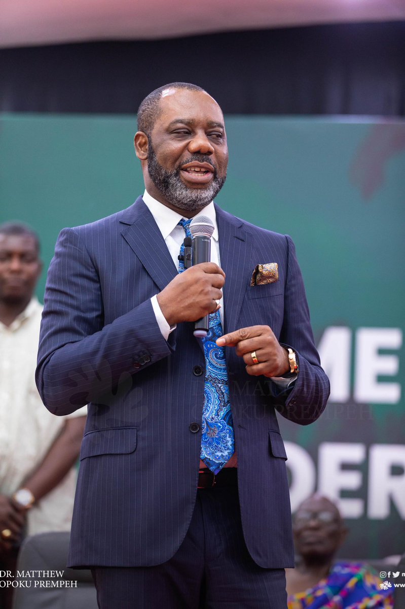 Dr. <a href="/MatthewOPrempeh/">Dr. Matthew Opoku Prempeh</a>’s deep connection with the grassroots is evident in his continuous engagement with constituents. Dr. Prempeh is known for his accessibility and dedication to addressing local issues, which has earned him a loyal support base. Obiaa Napo   #PerfectPair4Ghana