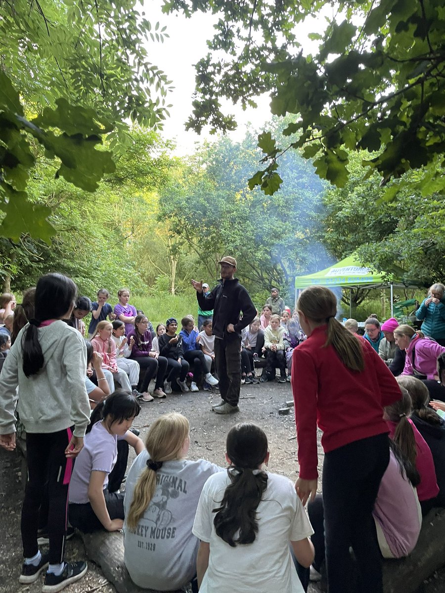 BGS_JuniorSch's tweet photo. Sโmores hot chocolate and a visit from Danny at the campsite! #bgsyear5 https://t.co/bqKSxUP5qJ