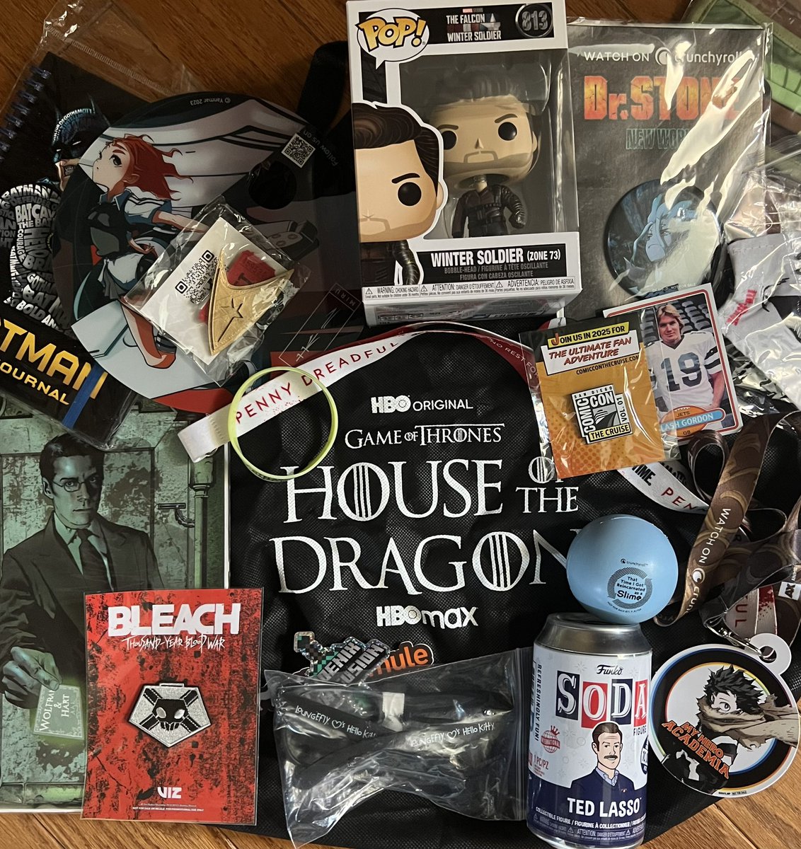 It’s the start of our #SDCC giveaway season! We have online contests (like this one), con prize drops &amp; more coming! 

Just RT (repost) &amp; follow to enter! 

We’ll announce the winner on our next #ComicCon livestream &amp; here afterwards!