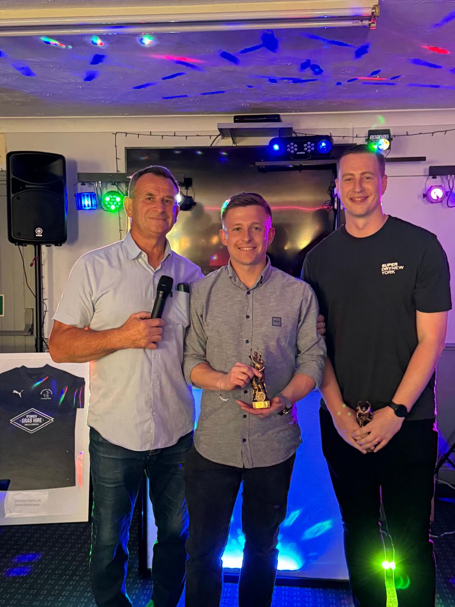WMFC Reserve team 23/24 
Players Player goes to Liam Silver (collected by skip Jamie Tomlinson)  🫡🎉🏆