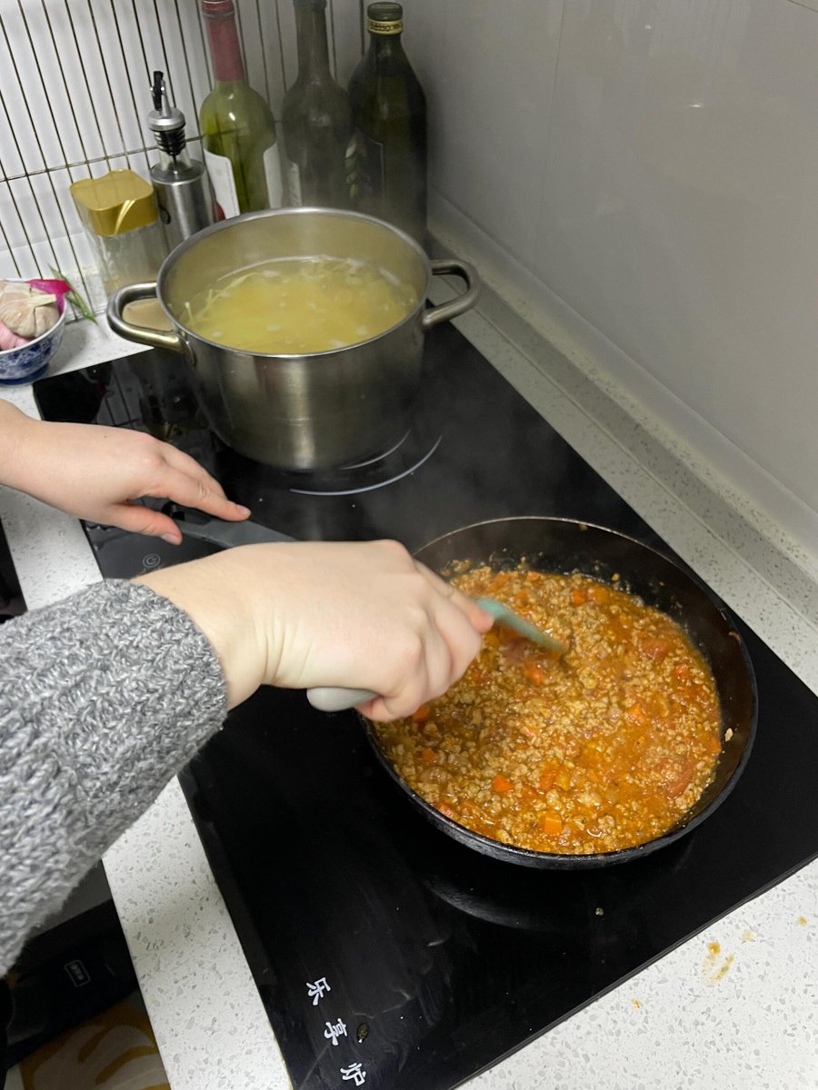 johnxtren's tweet image. Dinner with my bestie &amp;amp; Pasta🍝