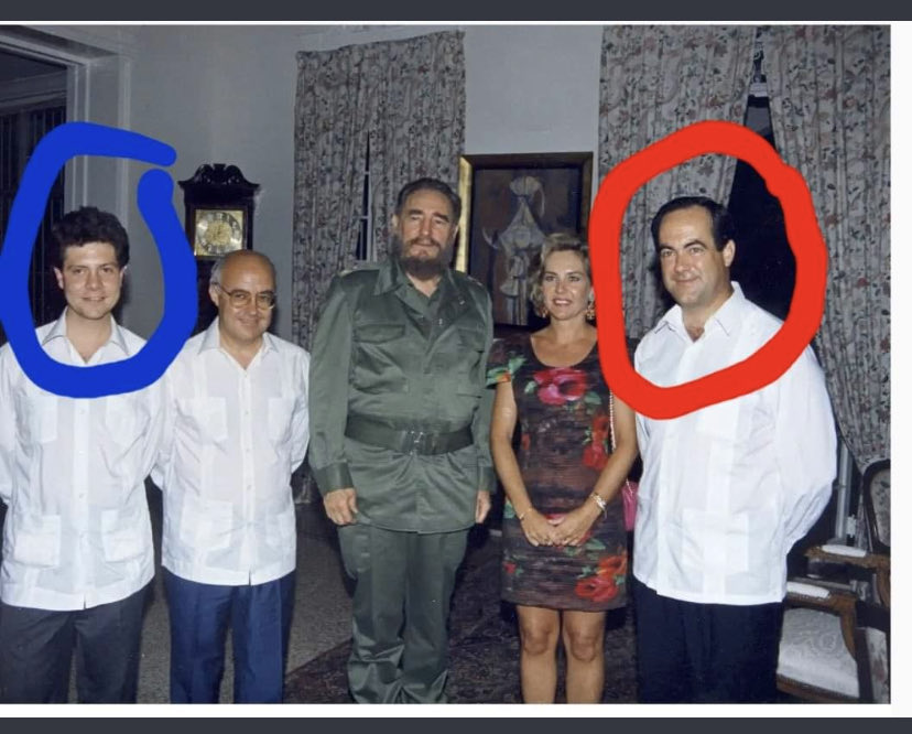 El compañero Bono y el compañero Emiliano cuando no eran multimillonarios.