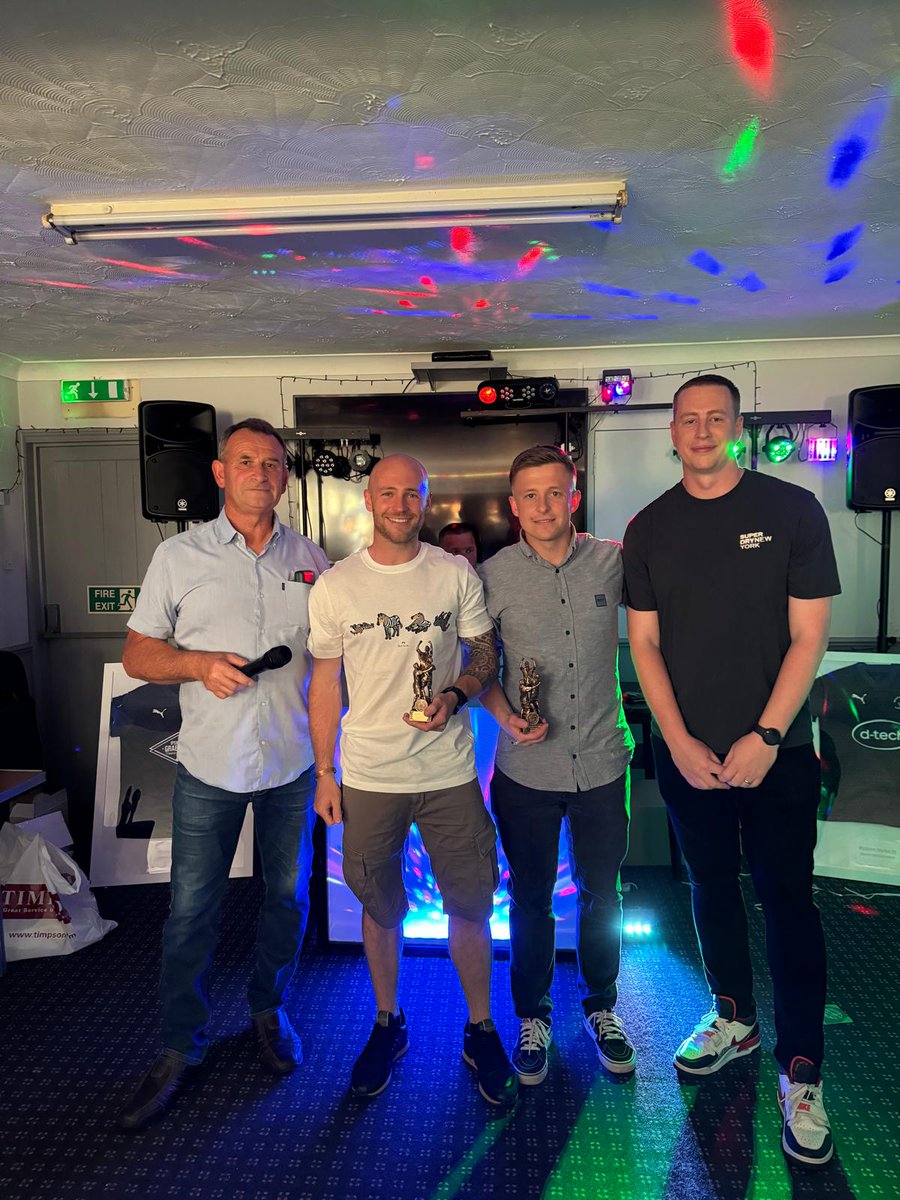 WMFC Res 23/24 Managers Players 🏆 couldnt be split. Joint winners are Captain Jamie Tomlinson &amp; Vice Captain Matty Coar. 🏆🏆⚽️💙