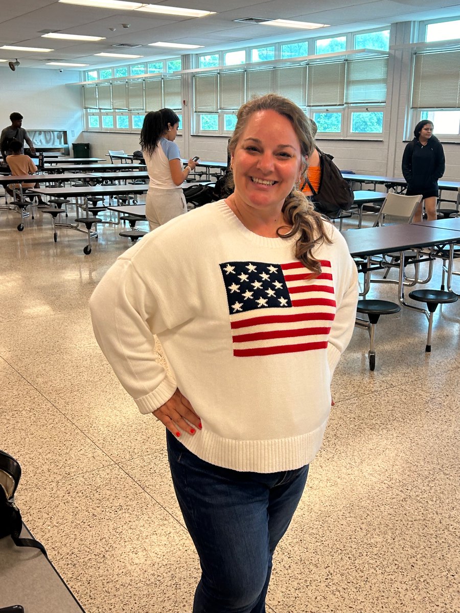 Members of the English Department showing support