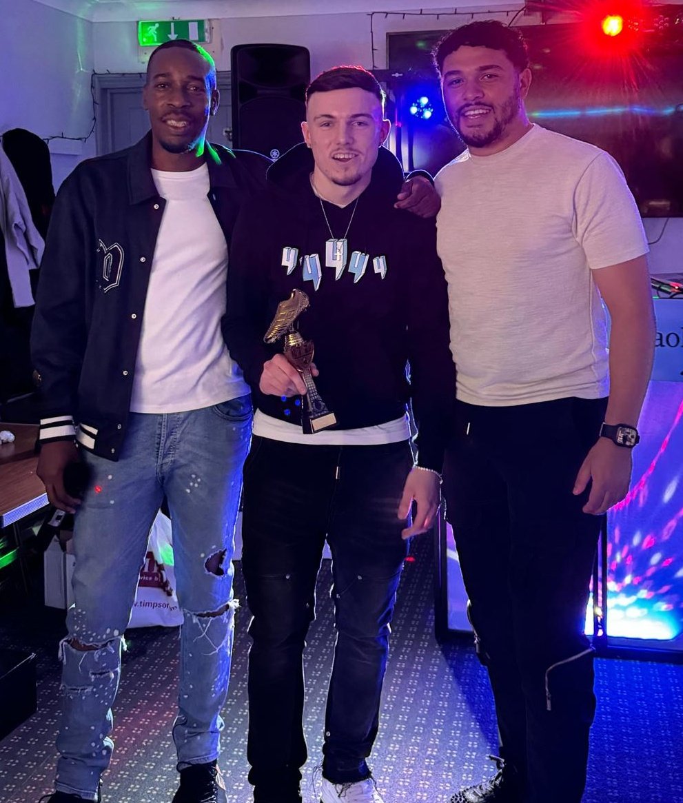 WMFC 23/24 1st Team Golden Boot goes to Lewis Dyer. Another who showed resilience, commitment &amp; 💙 until the end. Defends from the front, chases lost causes and always gives 💯 in
training &amp; matchdays. So much potential as a 'fox in the box' next year is all about consistency🥅⚽️