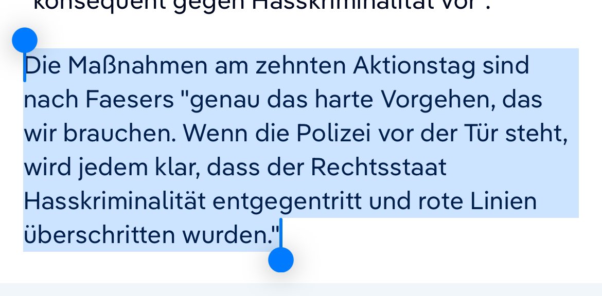 Den Rechtsstaat rhetorisch kraftvoll vor sich herzutragen, dabei aber die Judikative zu vergessen, offenbart eine bemerkenswerte Denkweise für die Innenministerin der Bundesrepublik Deutschland. WK

dw.com/de/deutschland…