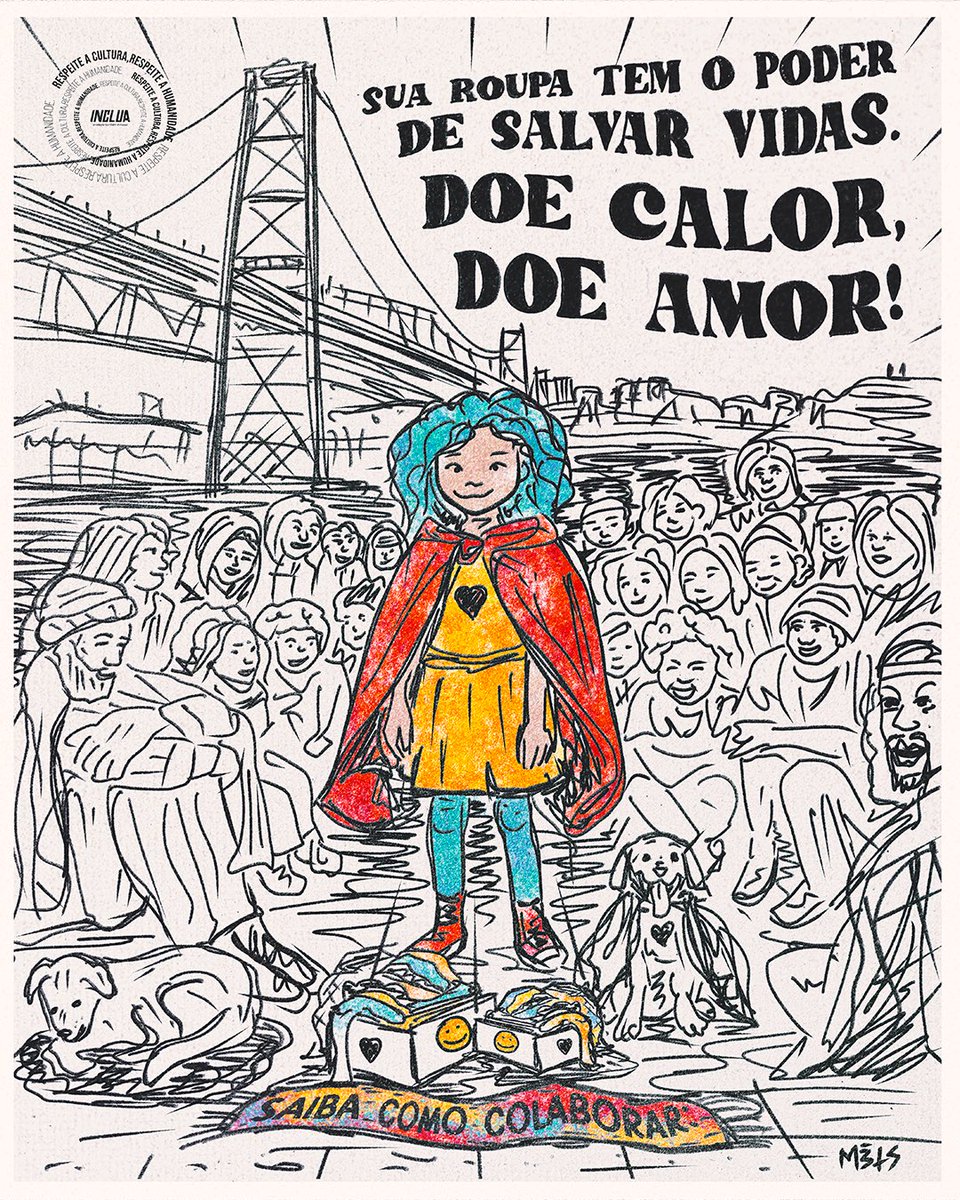 andersonmets's tweet photo. Arte para a campanha de arrecadação promovida pelo Coletivo Inclua, NEGES IFC Ibirama e @camasao50 ❤️‍🔥🌈

Saiba como colaborar: https://t.co/L9xD2VvmUC