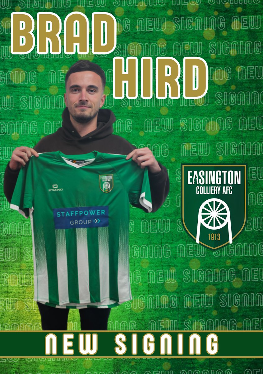 First of two signings for tonight! ⚽️

Brad had committed the club for upcoming 24/25 season. 

Brad is an experienced forward with previous NL1 experience playing for Shildon and North Shields.

Brad is a player who the manager has worked with previously!

What a signing 🌟
