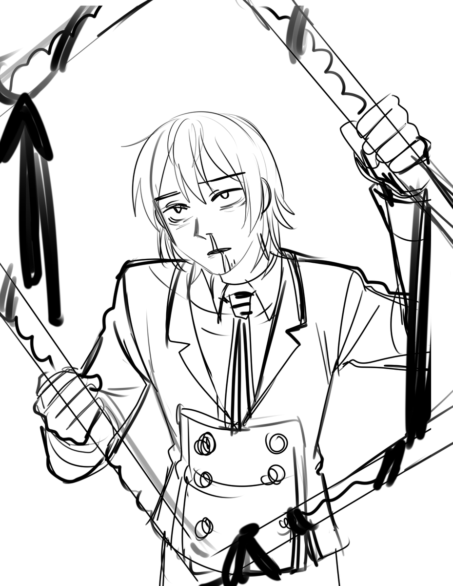 waka_wakasama1's tweet photo. #gorouakechi #P5 #persona #persona5 #P5R #ใใซใฝใ #ๆๆบๅพ้
sketch https://t.co/hMJE0OWr8N