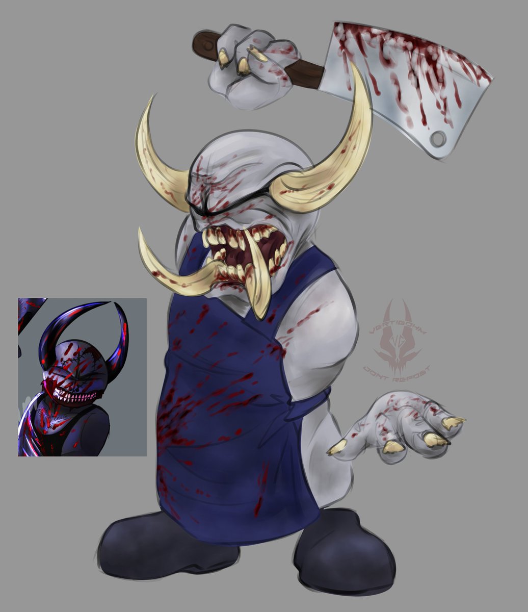 redraw of a very very old oc 
also damn im rusty with grunts lol