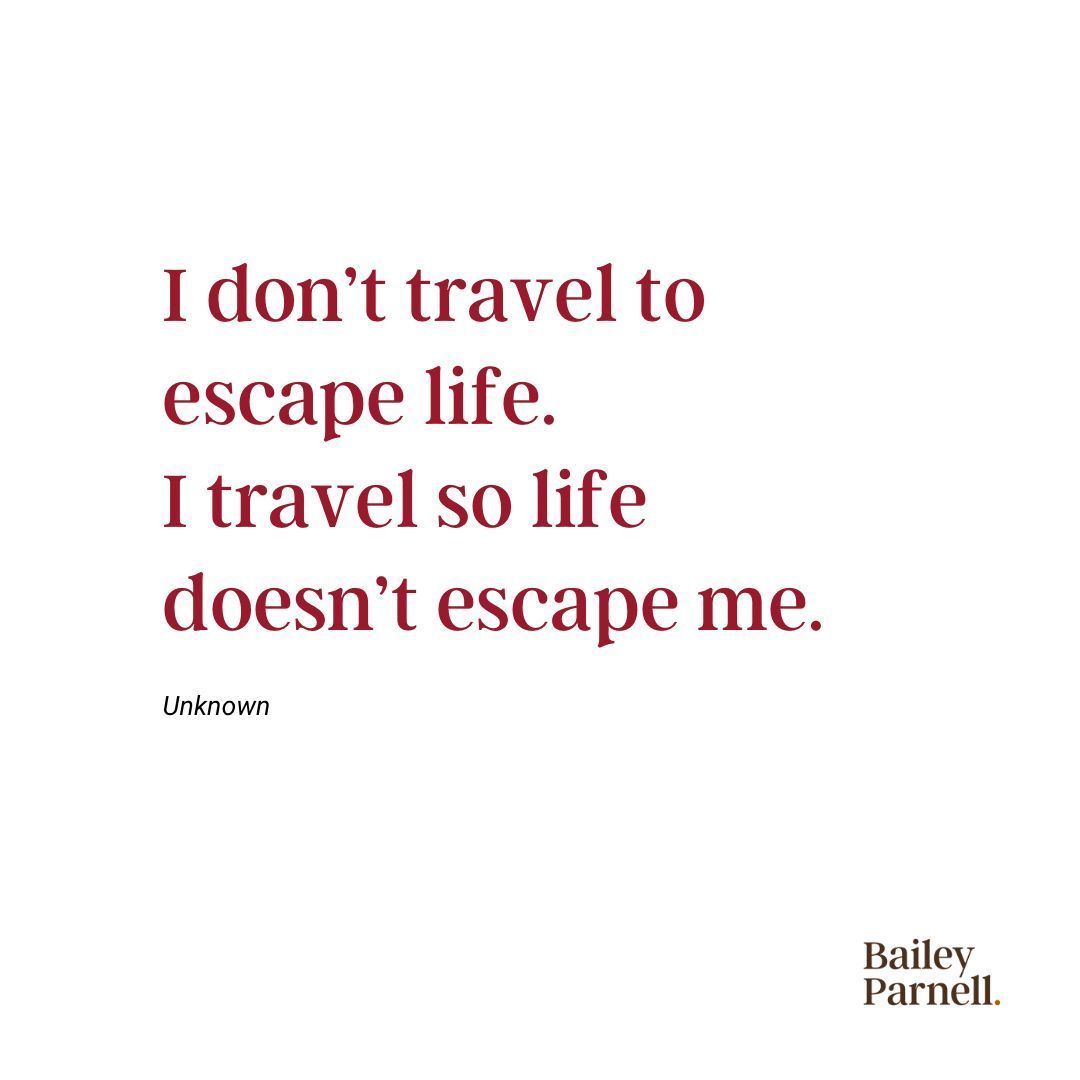 My sister sent me this a few years back. It has always resonated. It’s not about travelling near or far. It’s a mindset. You wanderers know what I mean. 🧐💫