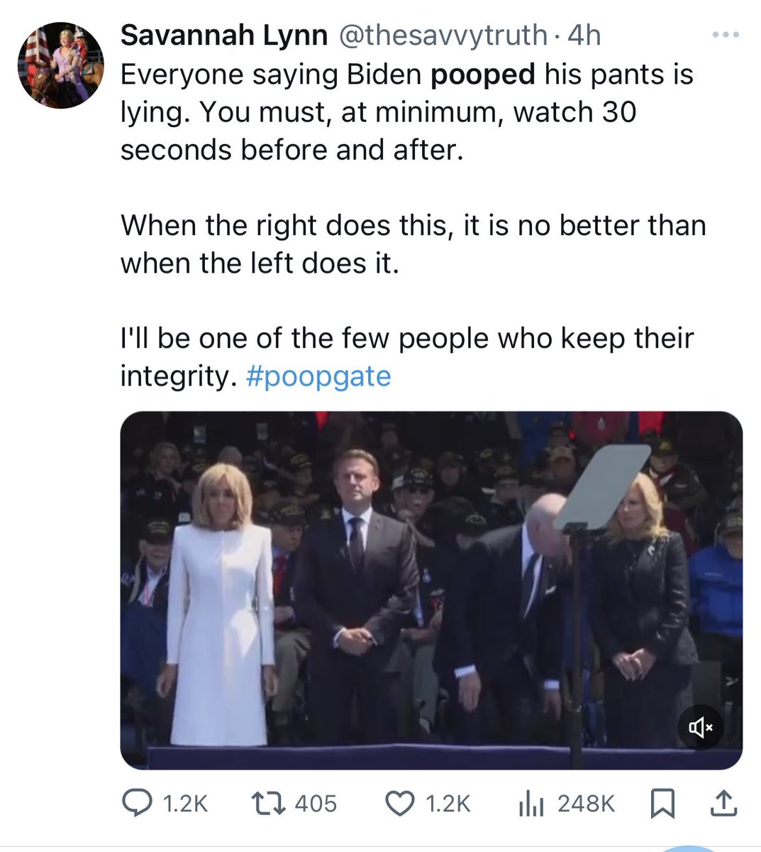 golett's tweet image. I'll be one of the few people who keep their integrity. #poopgate