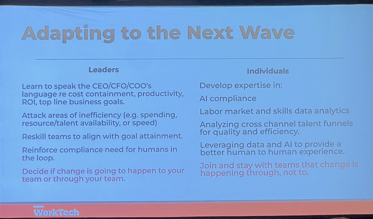 How to adapt to the next wave of technology as a leader and individual according to <a href="/glarocque/">George LaRocque</a> #recruitDC
