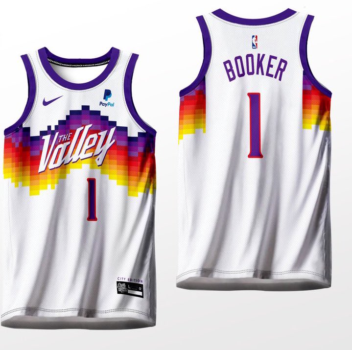 the suns the valley jersey