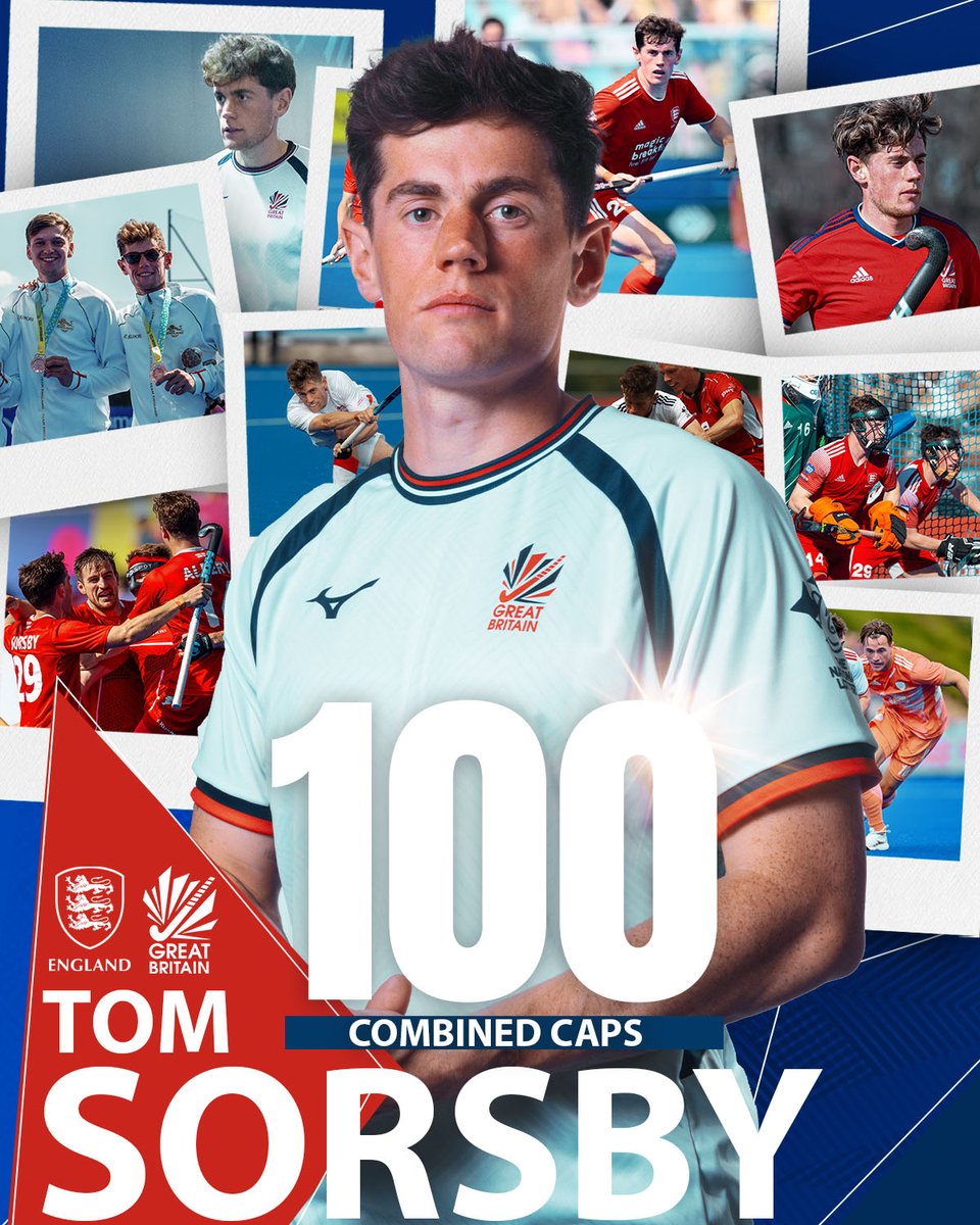 🔥TOM SORSBY 🔥 

Huge congratulations to Tom! 100 Combined GB and England appearances 🤩

WHAT AN ACHIEVEMENT 😍