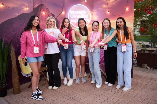 WhitneyRagan1's tweet photo. PwC recently welcomed attendees for the firm's annual Women's Consulting Experience. These future leaders learned about our firm and built their leadership skills. One thing is clear following event - the future is bright! Check out career opportunities. https://t.co/f6Khy5203U https://t.co/KDRTXUUIaP