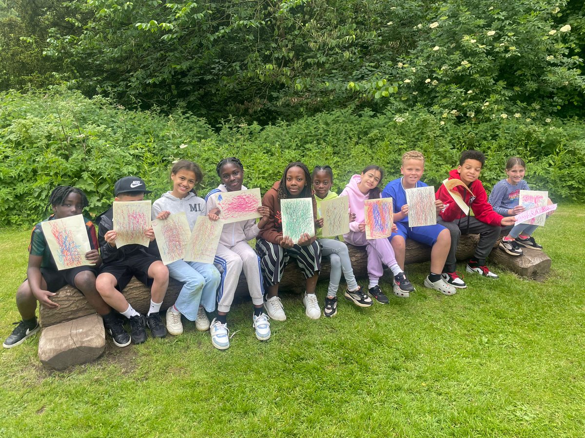 stabletchley's tweet photo. 6D Ilam Hall update: today, 6D went river dipping and found lots of minibeasts! They also did some tree rubbings and enjoyed their last full day together while away. https://t.co/ftvAsZiuXB